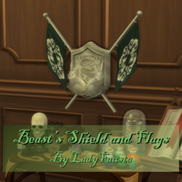 Beast's Shield and Flags logo