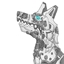 Wolf's Mana and Machines logo