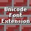 Unicode Font Extension logo