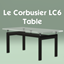 Le Corbusier LC6 Table logo