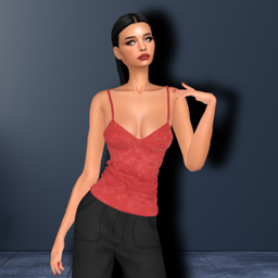 MELINA HALTER TOP logo