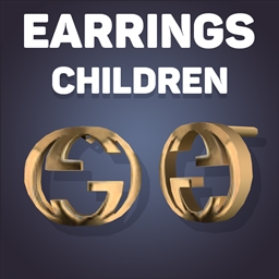 Designer Earrings For Kids