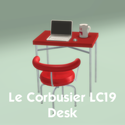 Le Corbusier LC19 Desk logo