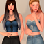 Denim Collection - Ribbon Top logo