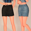 Denim Collection - Short Skirt logo