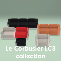 Le Corbusier LC3 collection logo