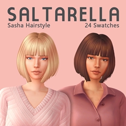 Saltarella - Sasha Hairstyle logo