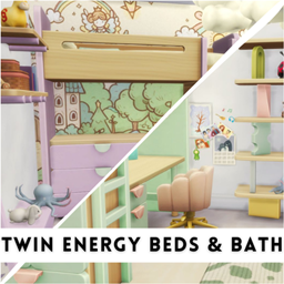 Twin Energy Bedrooms & Bathroom