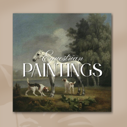 Equestrian Style painting logo
