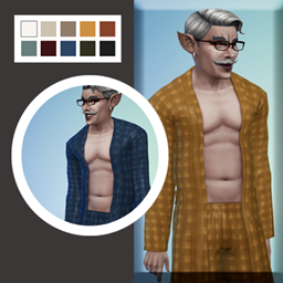 Boxers & Robe Outfit - [Casanova Cave required] - Gallery - The Sims 4 ...