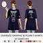 Oversized Graphic & Plain T-Shirts logo