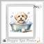 Doggie Spa Poster 🛁🫧😌 logo