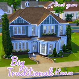 Big Traditional House  (no cc) logo