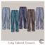 Male Long Tailored Trousers logo