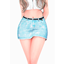 🏙️ Seoul Denim Mini Skirt (with Belt) 🏙️ logo