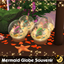 Mermaid Globe Souvenir logo