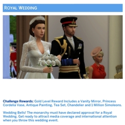 💒👑 Royal Wedding Event by kiarasims4mods — Spanish Translation ES 💐✨