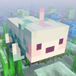 CreamTheOtter's Creamer Axolotls! logo
