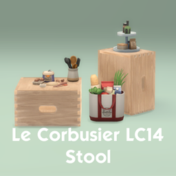 Le Corbusier LC14 Stool logo