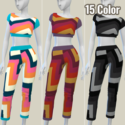 MH Crop Top & Pants Set project image