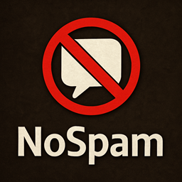 No Spam Please logo