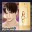 Tribal Edgy Multi Hoop Ear Cuff Set (Left/Right Earrings) logo