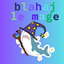 Blahaj le mage logo
