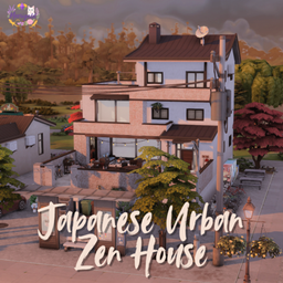 Japanese Urban Zen House - Modern FamilyHouse with a Zen Garden logo