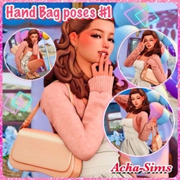 Acha Hand Bag poses #1 logo