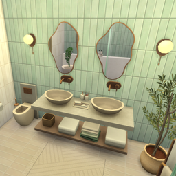 Sleek Green Bathroom logo