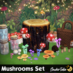 Mushrooms Set logo