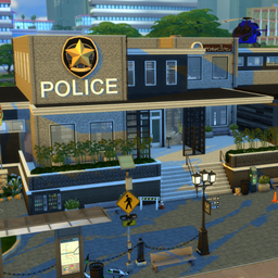 Police Station & Macaron Shop