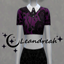 Okkult Hex Short Collar Top 2 logo