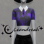 Okkult Hex Short Collar Top 4 logo