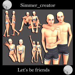 Let's be friends logo