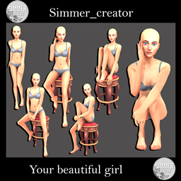 Your beautiful girl logo