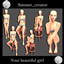 Your beautiful girl logo