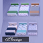 Bed with new bedding logo