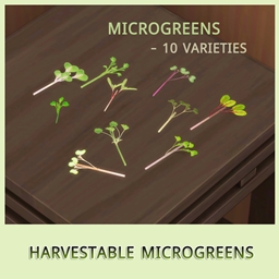Harvestable Microgreens