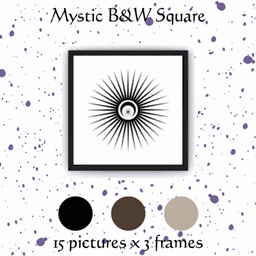 Mystic B&W Square project image