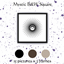 Mystic B&W Square logo