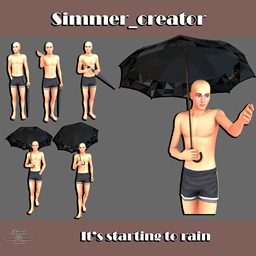 It's starting to rain logo