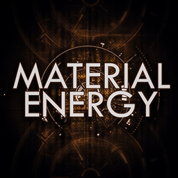 Material Energy Halloween logo