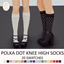 Polka Dot Knee-High Socks logo