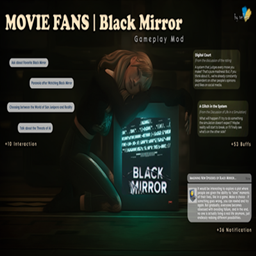 MOD "MOVIE FANS" | Black Mirror por Vellesa / Translated to Spanish by dokimtz