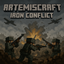Artemiscraft: Iron Conflict logo