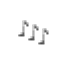 Undistract music toast logo