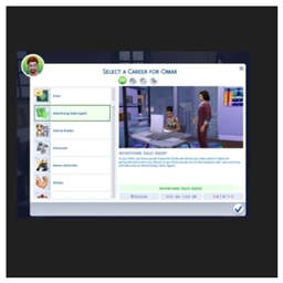 📢📰 Advertising Sales Agent Career (no advancement) by kiarasims4mods — Spanish Translation ES 💼📊