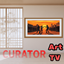 Curator TV art CT001 Base game compatible logo