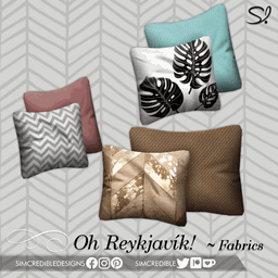 Oh Reykjavik - Fabric Items